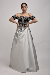 Grey Solita Gown3423 video